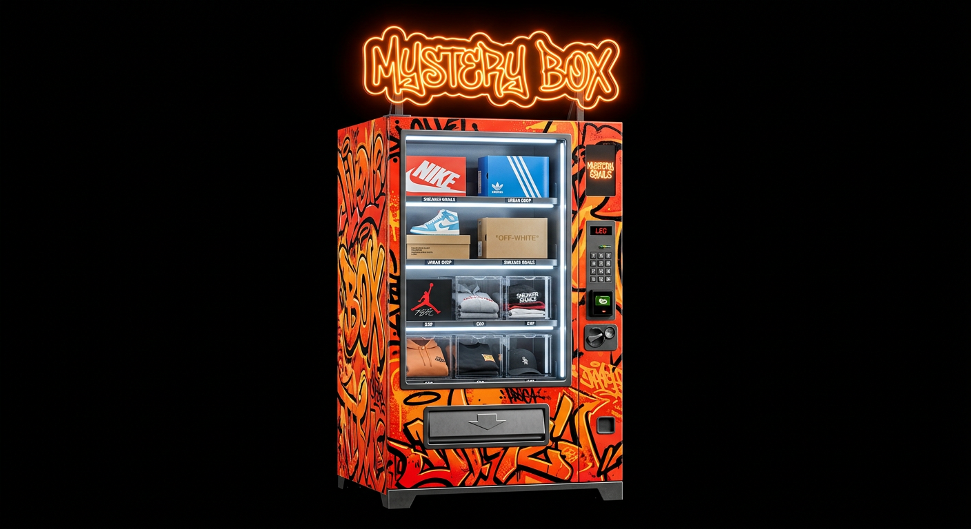 Grail Box mystery box vending machine