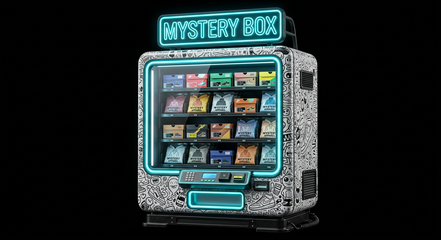 Street Box mystery box vending machine
